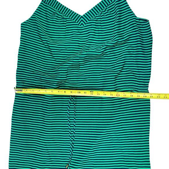 C. Wonder Cami Dress Womens XL Blue Green Silk Nautical Summer Beachy Comfy New - Picture 14 of 16